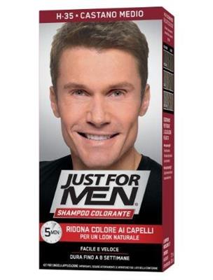 JUST FOR MEN SHAMPOO COLORANTE CASTANO MEDIO