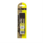 CALZANETTO STRINGA PIATTA 2 PAIA MARRONE 90 CM
