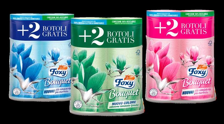 FOXY IGIENICA BOUQUET 4+2 ROT 2VELI COLORATA