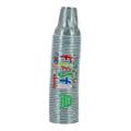 ARISTEA BICCHIERI CAFFE' BICOLOR FIESTA ARGENTO 50PZ