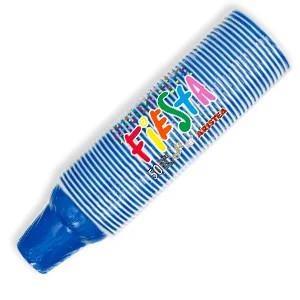 ARISTEA BICCHIERI CAFFE' BICOLOR FIESTA BLU 50PZ