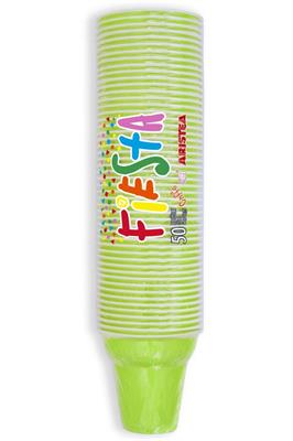 ARISTEA BICCHIERI CAFFE' BICOLOR FIESTA VERDE MELA 50PZ