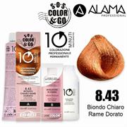 SOS COLOR&GO COLORAZIONE PROF.10MIN 8.43 DUO SET 90ML+90ML