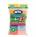 ARIX PANNO MULTIUSO MICROFIBRE ANTIBATTERICO 4+2PZ 30X30