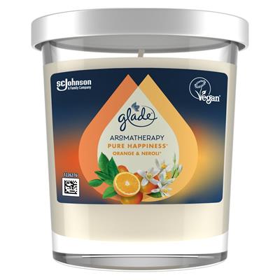 GLADE AROMATHERAPY CANDELA PURE HAPPINESS 170GR