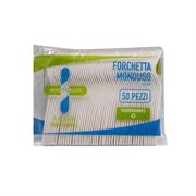 MONO GREEN FORCHETTA IN CPLA MONOUSO 50PZ