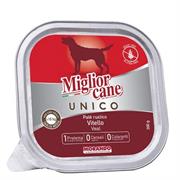 MIGLIORCANE UNICO PATE' RUSTICO 100% VITELLO VASCHETTA 300GR