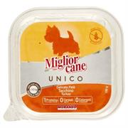 MIGLIORCANE UNICO DELICATO PATE' 100% TACCHINO 150GR