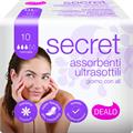 DEALO SECRET ULTRASSORBENTI CON ALI 10PZ.LUNGH.25CM