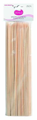 DEALO 60 SPIEDINI BAMBOO 25CM GRADE AA