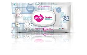 DEALO SALVIETTINE IGIEN.BABY 72PZ.ACQUA 99% GOFFRATE