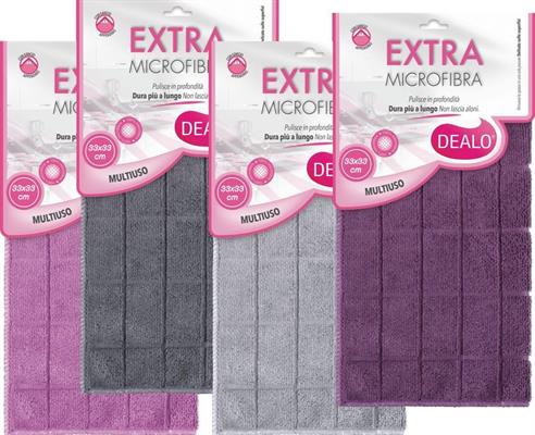 DEALO PANNO EXTRA MICROFIBRA MULTIUSO 33X33CM