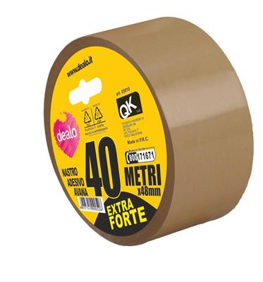 DEALO NASTRO ADESIVO 40MT AVANA IMBALLAG.LARGH.48MM45 MICRON