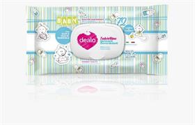 DEALO SALVIETTINE IGIEN.BABY 72PZ. GOFFRATE