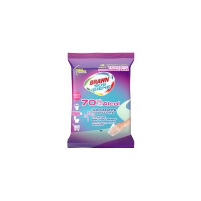 BRAWN SOS IGIENE/WC 16 PZ 70% ALCOOL