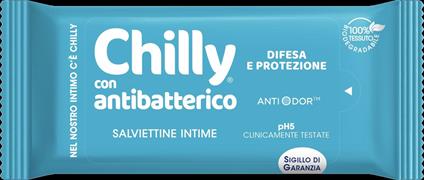 CHILLY SALVIETTE INTIME ANTIBATTERICHE 12PZ