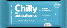 CHILLY SALVIETTE INTIME ANTIBATTERICHE 12PZ
