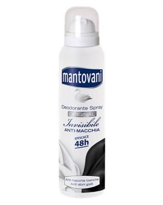 MANTOVANI DEOD.SPRAY INVISIBIL ANTIMACC 48H ORIGINAL 150ML