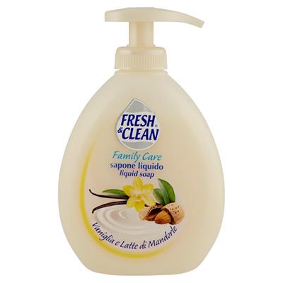 FRESH&CLEAN FAMILY CARE SAP.LIQ.VANIGLIA E LATTE MANDORLE 300ML