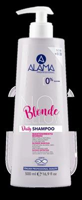 ALAMA NO-YELLOW DAILY BLONDE SHAMPOO MANTENIM.BIONDO 500ML