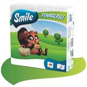 SMILE TOVAGLIOLI 2 VELO BIANCO DECORATO 33X33 44 PZ