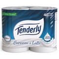 TENDERLY CARTA IGIENICA CAREZZA DI LATTE 4 ROTOLI VELLUTATI