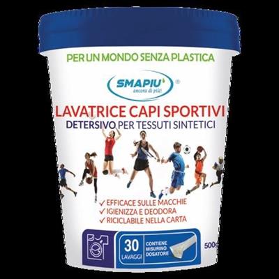 SMAPIU' DETERSIVO LAVATRICE CAPI SPORTIVI 30LAV 500 GR