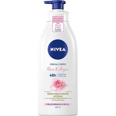 NIVEA BODY FLUIDA OLIO ROSA ARGAN PUMP 500 ML