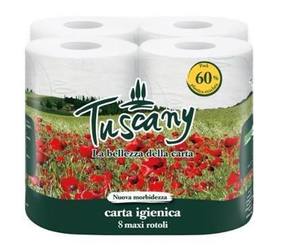 TUSCANY CARTA IGIENICA MAXI 8 ROTOLI 2VELI