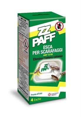 ZZ PAFF ESCA SCARAFAGGI 4 PEZZI