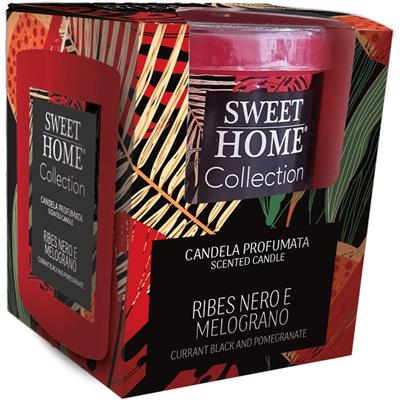SWEET HOME CANDELA PROFUMATA RIBES MELOGRANO 110GR
