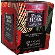 SWEET HOME CANDELA PROFUMATA RIBES MELOGRANO 110GR