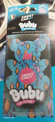 SWEET CAR PROFUMO AUTO (CARTONFELTRO) AIR COTTON