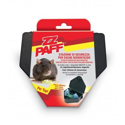 ZZ PAFF STAZIONE DI SICUREZZA PER ESCHE RODENTICIDE 1 PEZZO
