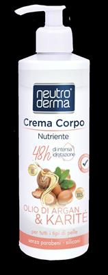 NEUTRODERMA CREMA CORPO NUTRIENTE ARGAN&KARITE' C/DISPENSER 500M