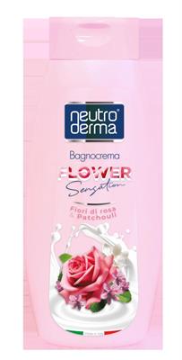 NEUTRODERMA BAGNOCREMA FLOWER SENSATION ROSA&PATCHOULI 650ML