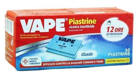 VAPE RICARICA PIASTRINE CLASSIC 30 PZ