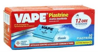 VAPE RICARICA PIASTRINE CLASSIC 30 PZ