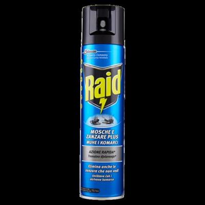 RAID MOSCHE E ZANZARE SPRAY 400ML