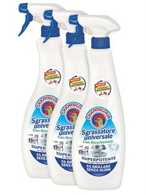 CHANTECLAIR SGRASSATORE BICARBONATO 600ML X 3