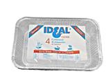 IDEAL CONTENITORE 2 PORZIONI S/COP PZ 4 00101