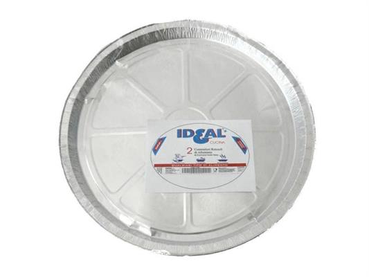 IDEAL CONTENITORI CIRCOLARI TORTA PICCOLA 2PZ 00503