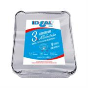 IDEAL CONTENITORE 4 PORZIONI C/COP RIP PZ 3 0129R