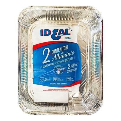 IDEAL CONTENITORE 8 PORZIONI C/COP RIP PZ 2 0131R