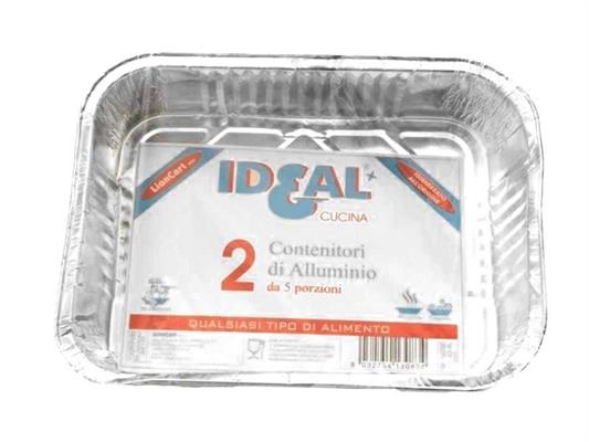 IDEAL CONTENITORE 5 PORZIONI S/COP PZ 2 00117