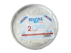 IDEAL CONTENITORI CIRCOLARI PIZZA GIGANTE 2PZ 00514