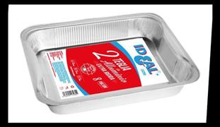IDEAL TEGLIA EXTRARIGIDA 8 PORZIONI 2PZ TEG8