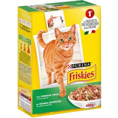 FRISKIES ADULT CONIGLIOPOLLO E VERDURE FLASH 400 G