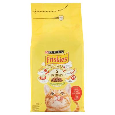 FRISKIES ADULT MANZOPOLLO E VERDURE FLASH 2 KG