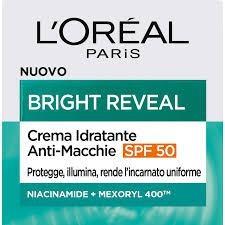 L'OREAL BRIGHT REVEAL SPF 50+ 50 ML
